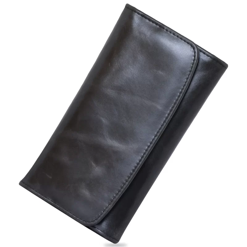 Women RFID Protected Tri-Fold Wallet – Huffam