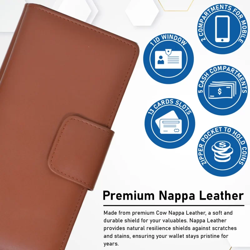 Cow Nappa Women Leather Wallet