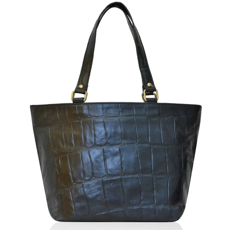 Genuine Leather Medium Tote Bag for Women