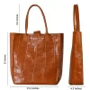 Leather Tote Bag Women